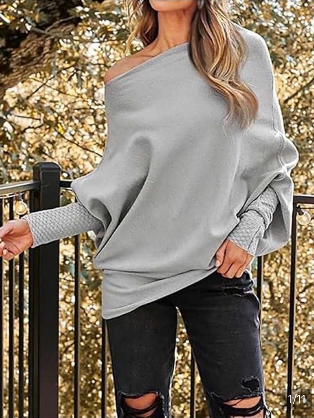 Jaki London NWT Light Gray- Asymmetric Draped Sweaters. Small (mix39)